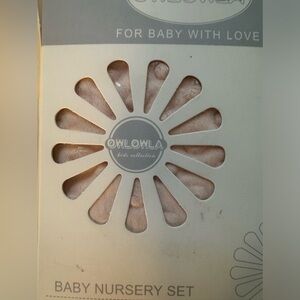 Owlowla‎ pink nursing pillow slipcover.